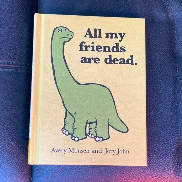 Avery Monsen and Jory John Green Dinosaur Book - Picture 1 of 3